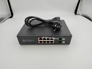 Interruptor de rede <span class=keywords><strong>ethernet</strong></span>, 8 portas completas <span class=keywords><strong>gigabit</strong></span> <span class=keywords><strong>poe</strong></span> + <span class=keywords><strong>ethernet</strong></span> com 2 portas uplink de até 30w por porta <span class=keywords><strong>poe</strong></span> 120w fibra medica <span class=keywords><strong>poe</strong></span> <span class=keywords><strong>switch</strong></span>