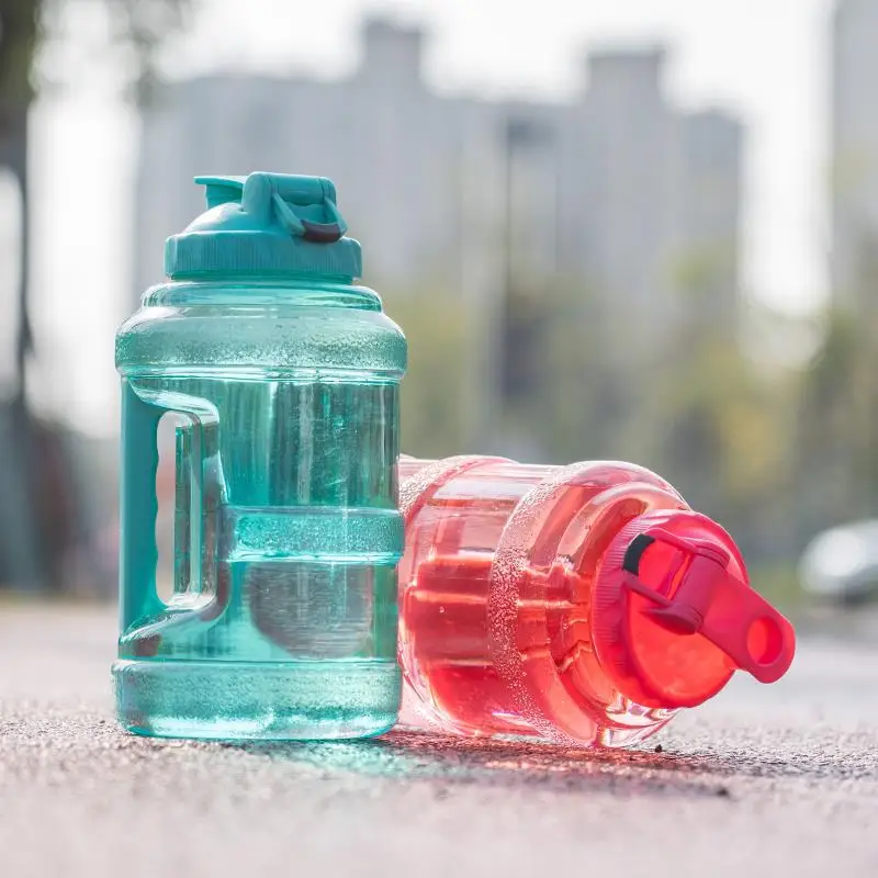 BPA FREE 2500ml 84oz Big Capacity Plastic Shaker Bottle Sports Gym Fitness Bodybuilding Water Bottle Jug