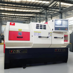Präzisions-CNC-Drehmaschinen ck6140 ck6150 automatische Mini-Drehmaschine Metall-CNC mit motorisierten Werkzeugen - Product Image 2