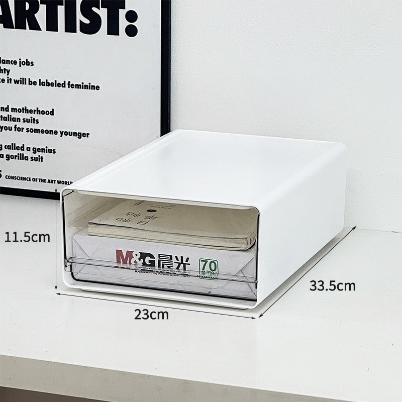 Transparent drawer type - large
