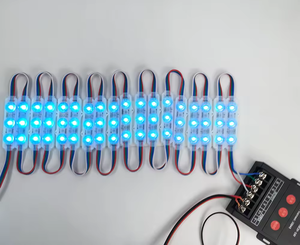 Fabrik 12V smd RGB LED-Modul 3Chip wasserdichte IP67 RGB LED-Module mit Linse hohe Helligkeit für Schilder und Leucht kasten - Product Image 5