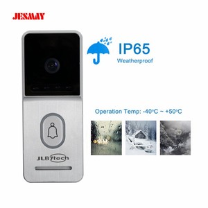 4 Wire <strong>Video</strong> Door Phone with Multiple Monitoring <strong>Units</strong> Audio Visual <strong>Video</strong> <strong>Intercom</strong> Entry <strong>System</strong> for House Villa - Product Image 2