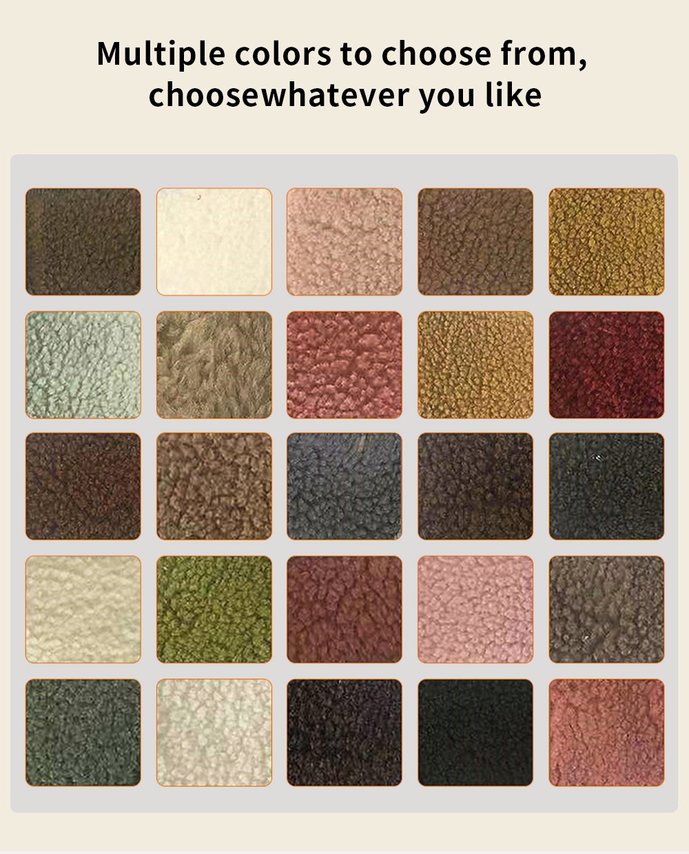 Multiple colors available. please contact customer service.