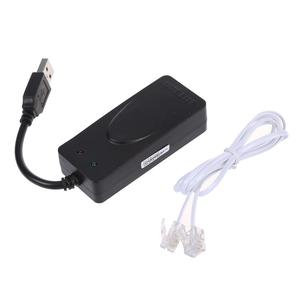 Módem de fax Puerto dual USB2.0 Controlador de módem externo 56K para Win 7/Win 8/Win 10/Win XP Módem USB - Product Image 2