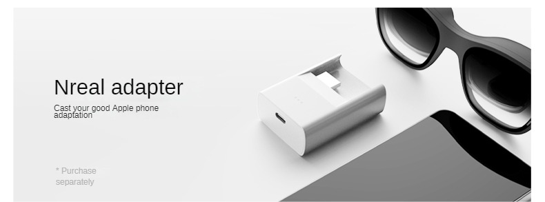 Nreal Air Smart AR Glasses Portable HD Private Giant Screen Viewing Mobile Computer Screen Projection Game Peripherals Glasses