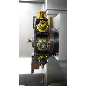 Máquina CNC Futuer Torno CNC de alto rendimiento con alimentador de barra Mandril hidráulico y control de eje C - Product Image 5