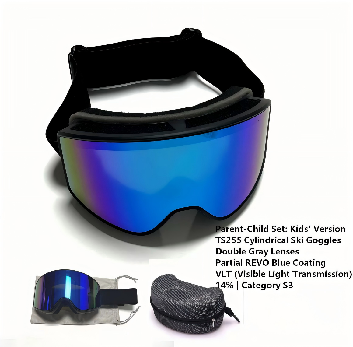 Kids - REVO Blue (EVA Box in Cloth Bag)