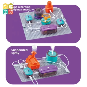 Amazons Hot Sale <strong>Science</strong> Project Kit Educational STEM Toy Circuit Board Physics <strong>Science</strong> Experiment Kit Electronic <strong>Building</strong> <strong>Block</strong> - Product Image 5