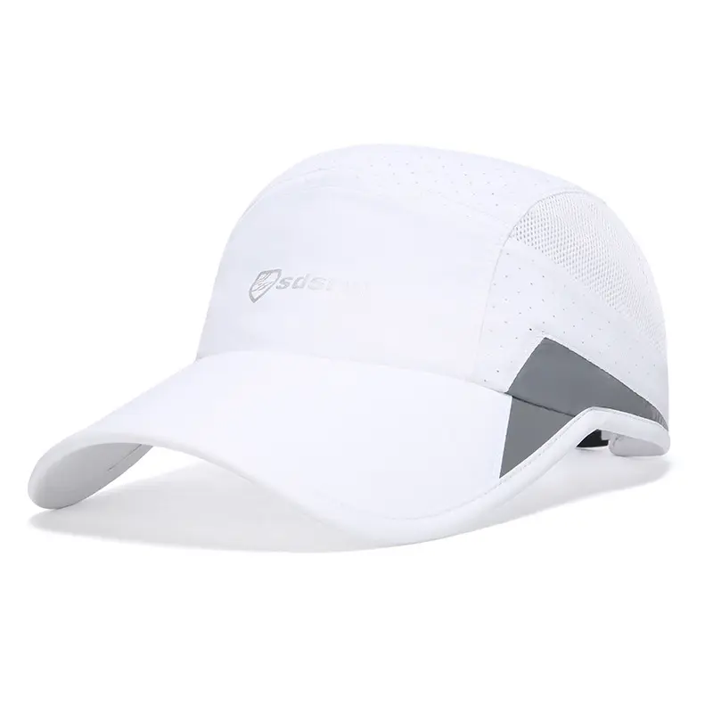 Sportif spor kapaklar hızlı kuru Fit kap şapka Gorras özel butik özel etiket ve Logo baskılı % 100% Polyester OEM hizmeti Unisex