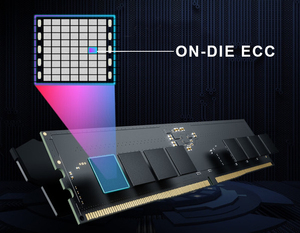 DDR5 RGB RAM 16GB 32GB memoria 5200MHz 5600MHz 6000MHz RGB moduli UDIMM DDR per Gaming PC Desktop On-die ECC