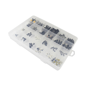 125PCS/250PCS/500PCS boxed tact <strong>switch</strong> <strong>push</strong> <strong>button</strong> <strong>switch</strong> 2*4 3*6 4*4 <strong>button</strong> 6x6 total 25 types - Product Image 1