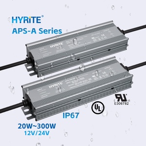 IP67กันน้ำ UL CE รับรองแรงดันไฟฟ้าเข้าสากล PFC ปัจจัยพลังงานสูง AD TO DC LED พาวเวอร์ซัพพลาย12V 24V นำไดรเวอร์ - Product Image 2