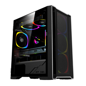 Kardan adam temperleme cam orta kule ile yeni özelleştirilmiş PC şasi M-ATX vaka oyun bilgisayarı kılıfları ve kuleleri - Product Image 2