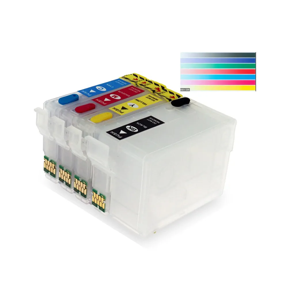 Guangzhou GED impresora de inyección de tinta cartucho T252 tanque de tinta Compatible Ciss para impresora de inyección de tinta Epson WF3620/WF3640/WF7610/WF7620/WF7710