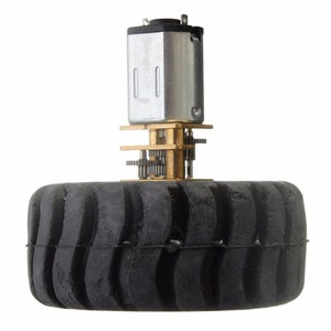 FT-N20-W N20 Motor Wheel 3mm D Shafts with 2.36 Tire in Diameter for <strong>Coding</strong>, Robotics, <strong>and</strong> STEM <strong>Programs</strong> for Schools