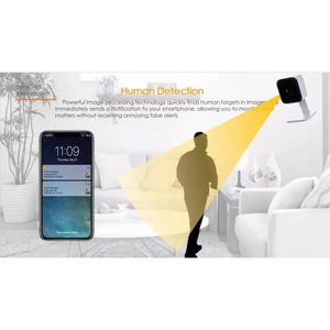 双方向オーディオWifi 3MP防犯カメラ3.6mmナイトバージョンボディ検出Tuyaスマートホームカメラ - Product Image 5