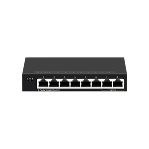 8-Port Gigabit Ethernet <strong>Network</strong> Switch PoE QoS SNMP VLAN <strong>Functions</strong> FCC Certified Stackable 10G Capacity Hub <strong>Computers</strong> Cables