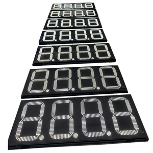 Preciadores Pemex Gasoline ''18'' Led Gas Station Price Sign <strong>4</strong> <strong>Digital</strong> <strong>Module</strong> 7 <strong>Segment</strong> Led <strong>Display</strong> - Product Image 5
