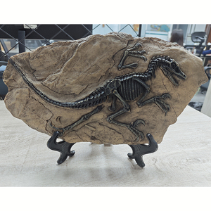 FJS美国恐龙化石巢穴家居客厅入口通道装饰工艺品石像 - Product Image 2