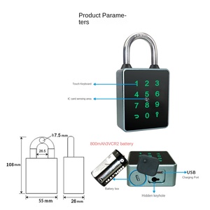 Tuya กล่องล็อคอัจฉริยะกันน้ำ, IP65รหัสผ่านดิจิตอลภายนอกปลอดภัยสำหรับการจัดเก็บกุญแจอัจฉริยะรหัสผ่านดิจิตอลภายนอก - Product Image 3