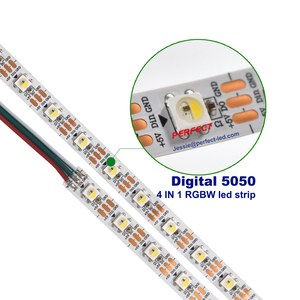 Su misura WS2813 ws2811 ws2815 sk6812 rgb rgbw indirizzabile ha condotto la luce di striscia