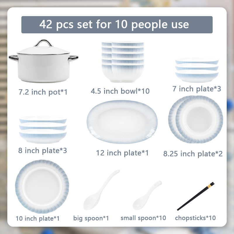 white-42 pcs