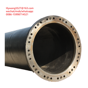 UHMWPE疏浚管，带浮子连接橡胶软管和挖泥船 - Product Image 4
