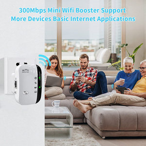 移动网络增强器设备Wifi到Wifi扩展器中继器增强器300M 2.4Ghz信号增强器Wifi扩展器无线中继器 - Product Image 4