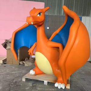 Özel büyük boy Pikachu ve Pokemon Pokemon Craft heykeli Mewtwo dekorasyon reçine yapay tarzı zanaat kullanımı için sanat tema - Product Image 6