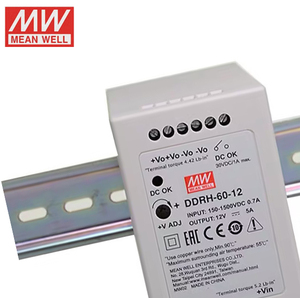 Fuente de alimentación conmutada de entrada ultraancha Mingwei de Taiwán, convertidor de 25/12V/24V/48V, frecuencia de salida de 50Hz, DDRH único - Product Image 2