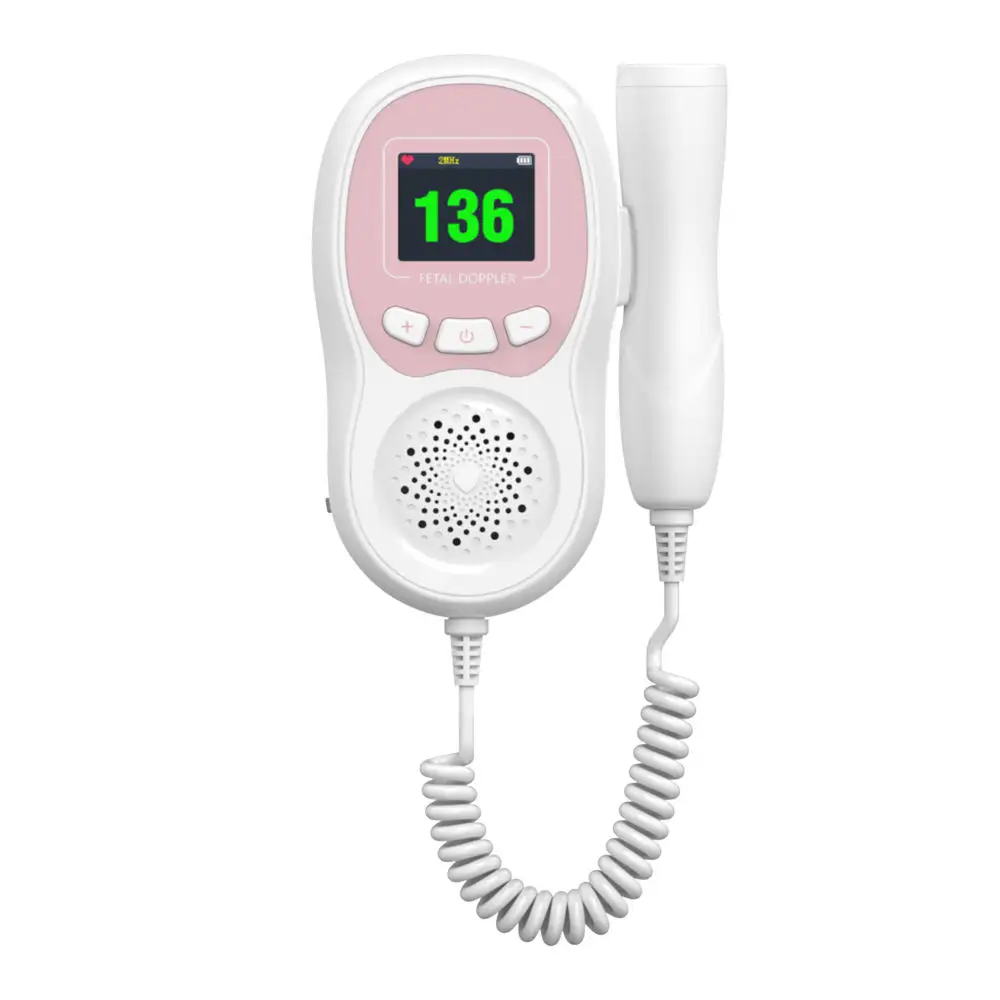 Contec10C cuidado en el hogar portátil FETAL DOPPLER bolsillo fetal Doppler