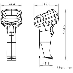 <strong>Excellent</strong> Quality Hikrobot Barcode Reader Gun MV-IDH3013 1.3 MP Wired Handheld <strong>Code</strong> Reader Barcode Scanner - Product Image 5