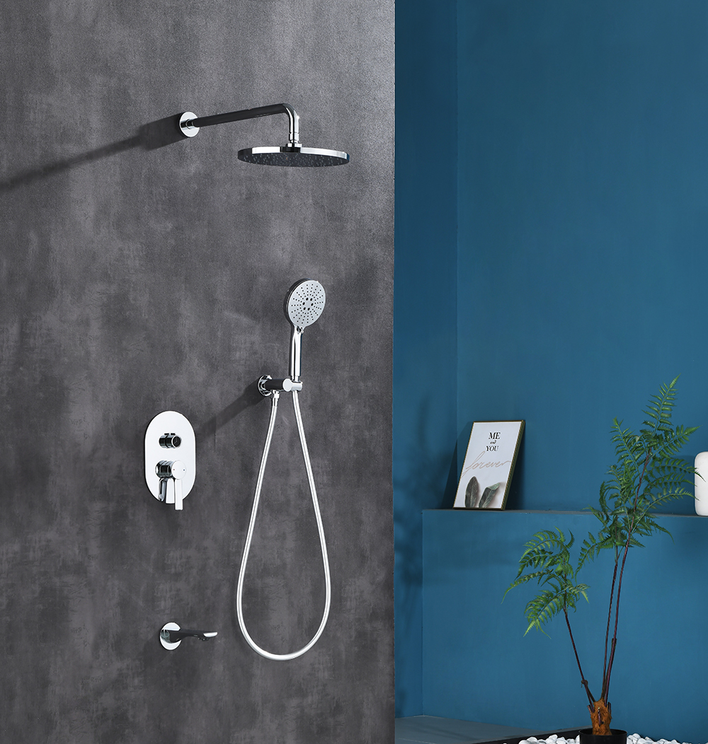 12 concealed shower Set 3 Way
