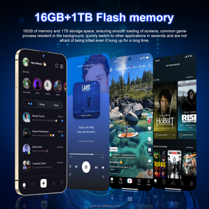 Yeni ucuz A16Pro 108MP 16GB + 1TB küresel sürüm cep telefonu çift kart bekleme açma özelliği ile 5G Smartphone - Product Image 3