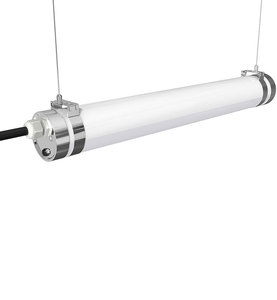 Waterproof Emergency 1200mm IP69 <strong>Led</strong> <strong>Tri</strong>-<strong>proof</strong> Light with Tube Plastic Slat Light <strong>Tri</strong> <strong>Proof</strong> Light Motion <strong>Sensor</strong> Fixture - Product Image 1