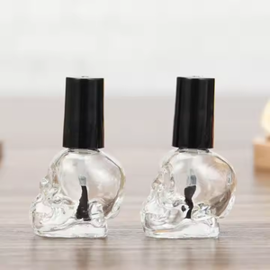 Beautiful Cheap Empty 5ml <strong>8ml</strong> 10ml 15ml Small Empty square Nail Polish Glass <strong>Bottle</strong> Design Containers <strong>with</strong> Brush <strong>Caps</strong> pink <strong>Cap</strong> - Product Image 5