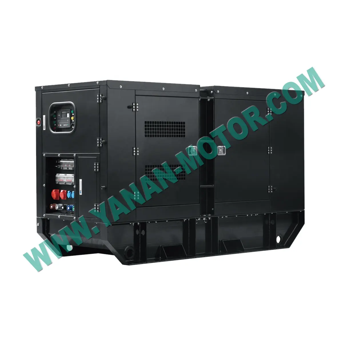 3kw 10kva 20kva 30kw 3000kW Schwarz Silent Diesel generatoren Dreiphasen-Energie stroma ggregat 10kW