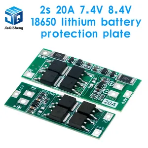2S 20A 7.4V 8.4V 18650 lityum pil koruma levhası/BMS kurulu DIY PCB ve PCBA ürün kategorisi için standart denge - Product Image 3
