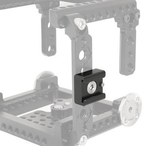 CAMVATE 3/8&quot;-16 Cold Shoe Mount Adapter With <strong>ARRI</strong> Locating Pins for <strong>ARRI</strong> Standard Mounting Points for Universal Dslr <strong>Cameras</strong> - Product Image 6