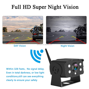Sistema Universal de Cámara de Ayuda de Marcha Atrás para Coche, Kit de Monitor de Vista Trasera CCTV de 7 "para Camión, Autobús, Carretilla Elevadora, 12/24V - Product Image 4