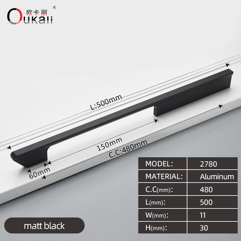 2780-500Matt black