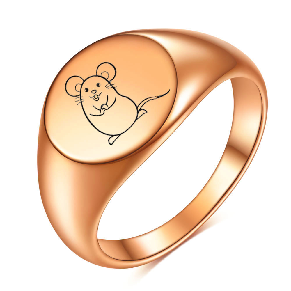 Souris rose