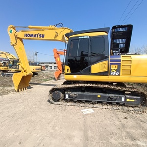 Kompakt tasarımda Komatsu PC160 ekskavatör operatör rahatlığı ve rahatlığı - Product Image 6
