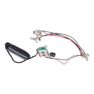 Faisceau de câblage pré-câblé EQ 2 bandes personnalisé kit de circuit de ramassage double rail pour guitare électrique
