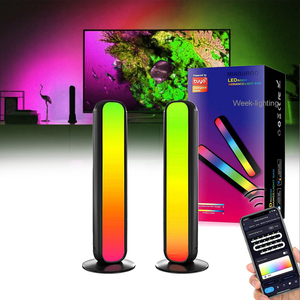 Akıllı LED ışıklı çubuklar RGB müzik Sync modu BT App kontrol uzaktan kumanda oyun ışıkları TV arkaplan ışığı adet parti oyun odası - Product Image 1