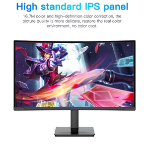 Monitor de pantalla táctil 24 27 32 34 pulgadas computadora LED LCD Monitor PC pantalla ancha con cámara web 75Hz 240Hz 4K monitores táctiles - Product Image 2