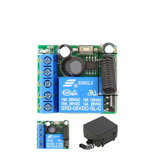 12V/24V DCSingle Wireless Remote <strong>Control</strong> Switch Door Motor Smart Home LED Lighting <strong>Control</strong> <strong>System</strong> with Delay <strong>Function</strong>