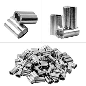 Tel halat kablo yüksük karton ambalaj için alüminyum yüksük sıkma döngü kol - Product Image 4