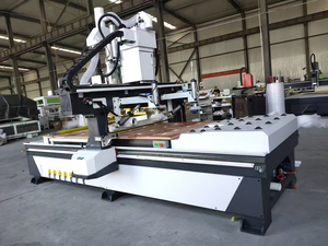 1325 <strong>ATC</strong> <strong>Cnc</strong> <strong>Router</strong> Machine With 12 Automatic Tool Changers Under Gantry With High Speed