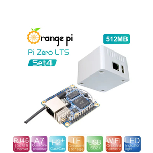 ORANGE Pi ZERO LTS set: Orange Pi ZERO LTS 512MB + เคสสีขาวป้องกัน H2 + Quad Core โอเพนซอร์สชุดบอร์ดเดี่ยวขนาดเล็ก - Product Image 2